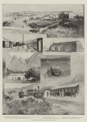 La crise du Transvaal, scènes en Afrique du Sud